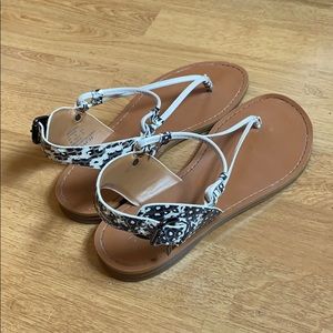 Snakeskin sandals - Coach